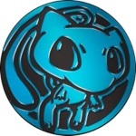 Mew Collectible Coin - Light Blue Mirror Holofoil (Generation 7)