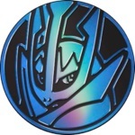 Empoleon Collectible Coin - Blue Rainbow Holofoil (Generation 7)