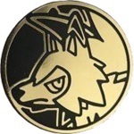 Lycanroc Collectible Coin - Light Gold Mirror Holofoil (Generation 7)