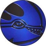 Kyogre Collectible Coin - Blue Mirror Holofoil (Generation 7)