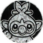 Grookey Collectible Coin - Silver Cracked Ice Holofoil (Generation 8)