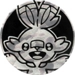 Scorbunny Collectible Coin - Silver Smoke Holofoil (Generation 8)