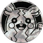 Morpeko Collectible Coin - Silver Lightning Holofoil (Generation 8)