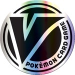 Pokmon V Symbol Collectible Coin - Silver Rainbow Holofoil (Generation 8)