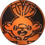 Scorbunny Collectible Coin - Orange Mirror Holofoil (Generation 8)