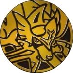 Zacian Collectible Coin - Gold Mirror Holofoil (Generation 8)