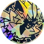 Zeraora Collectible Coin - Gold Cracked Ice Holofoil (Generation 8)