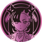 Marnie Collectible Coin - Pink Mirror Holofoil (Generation 8)