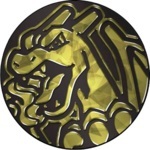 Charizard Collectible Coin - Gold Cracked Ice Holofoil (Generation 8)