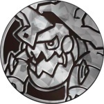 Drednaw Collectible Coin - Silver Cracked Ice Holofoil (Generation 8)