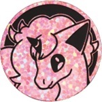 Galarian Ponyta Collectible Coin - Pink Confetti Holofoil (Generation 8)