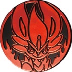 Cinderace Collectible Coin - Red Mirror Holofoil (Generation 8)