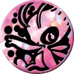 Celebi Collectible Coin - Pink Cracked Ice Holofoil (Generation 8)