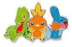 Hoenn Starters Pin (2014)