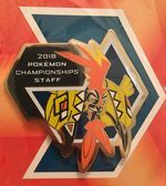 Pokemon Championships Staff Tapu Koko Pin