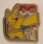 Pikachu Pin DC 2014