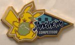 Pikachu Pin Anaheim Competitor