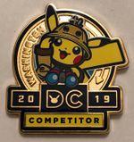 Pikachu Pin DC Competitor