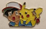 Ash and Pikachu Pin