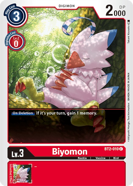 Biyomon - BT2-010 - C
