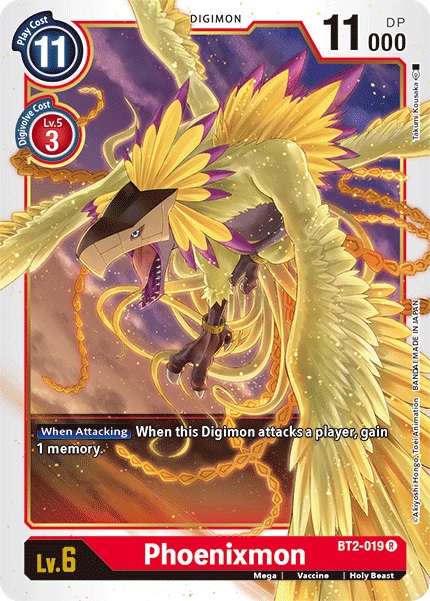 Phoenixmon - BT2-019 - R