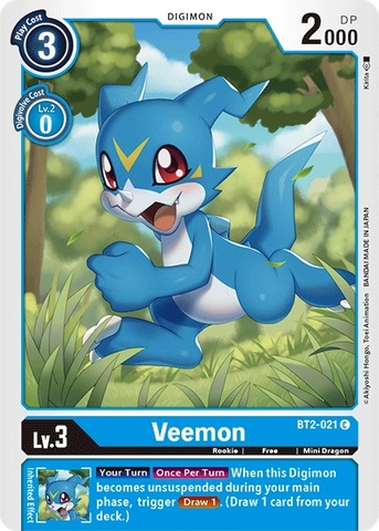 Veemon - BT2-021 - C