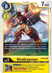 RizeGreymon - BT2-038 - R