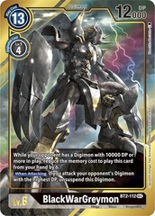 BlackWarGreymon - BT2-112 - SEC - Alternative Art