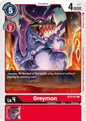 Greymon - BT3-011 - U