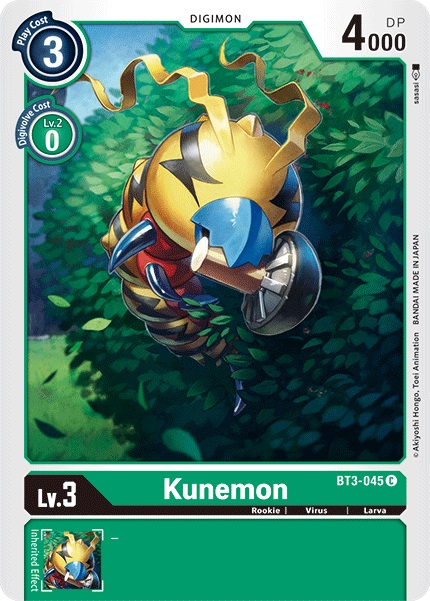 Kunemon - BT3-045 - C