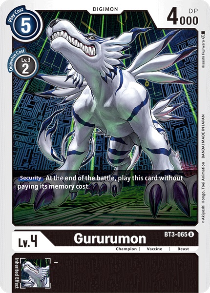 Gururumon - BT3-065 - U