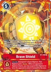 Brave Shield - BT1-095 (Dash Pack Ver. 1.5) - Foil