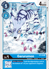 Garurumon - ST2-06 - U - Alternative Art