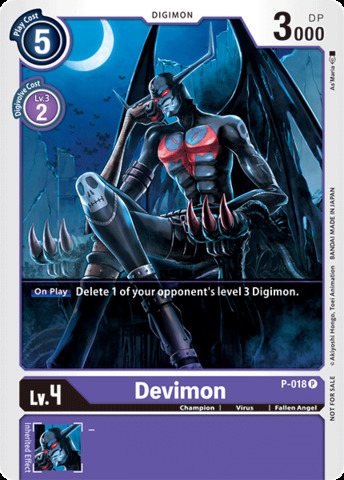 Devimon - P-018 - P
