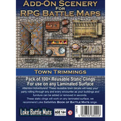 RPG Battle Mats Add-On Scenery: Town Trimmings