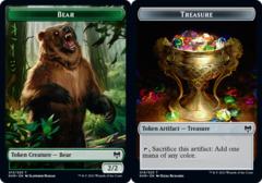 Bear Token // Treasure Token - Foil