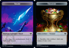 Shard (001) // Treasure (019) Double-Sided Token - Foil