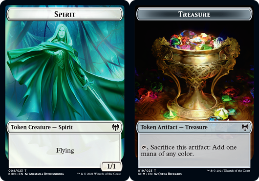 Spirit Token // Treasure Token - Foil