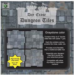 Dry Erase Dungeon Tiles - Combo Pack of Thirty Six 5