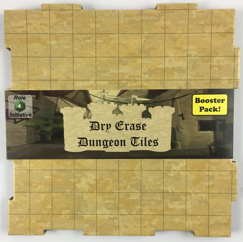 Dry Erase Dungeon Tiles - Booster Pack - Earthtone