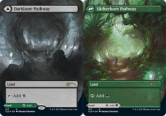 Darkbore Pathway // Slitherbore Pathway - Foil