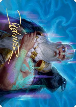 Alrund, God of the Cosmos Art Card - Gold-Stamped Signature