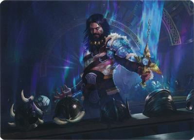 Halvar, God of Battle Art Card