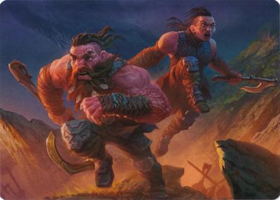 Dwarven Reinforcements Art Card