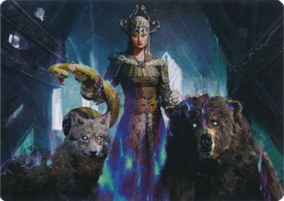 Kolvori, God of Kinship Art Card