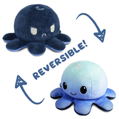 Reversible Octopus Plushie - Day and Night