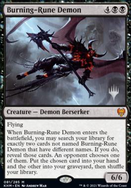 Burning-Rune Demon - Promo Pack