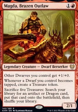 Magda, Brazen Outlaw - Foil - Promo Pack