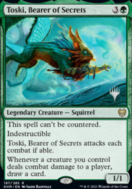 Toski, Bearer of Secrets - Foil - Promo Pack
