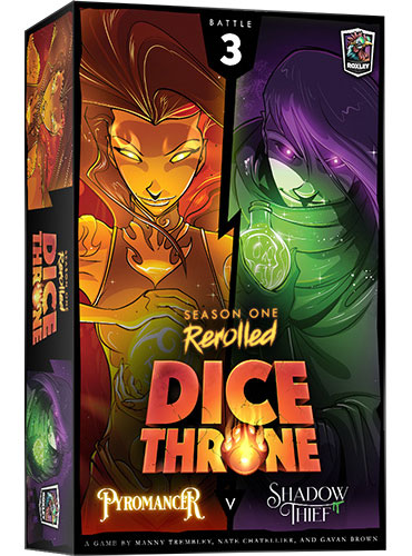 Dice Throne: Season One ReRolled - Pyromancer vs. Shadow Thief